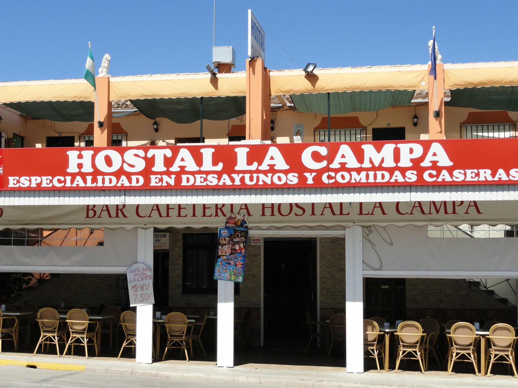 Hostal La Campa ชิกลานา เด ลา ฟรอนเตรา ภายนอก รูปภาพ